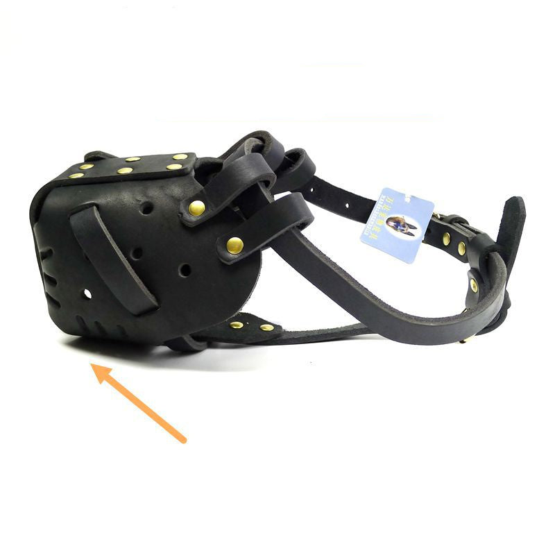 Cowhide Dog Muzzle Medium And Large
