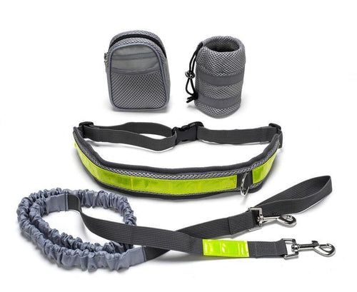 Säädettävä handsfree-koiranhihna
