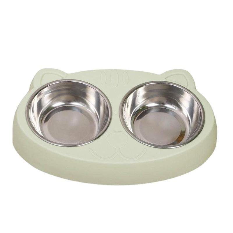 Dog Bowls Double Dog Water And Food Bowls Stainless Steel