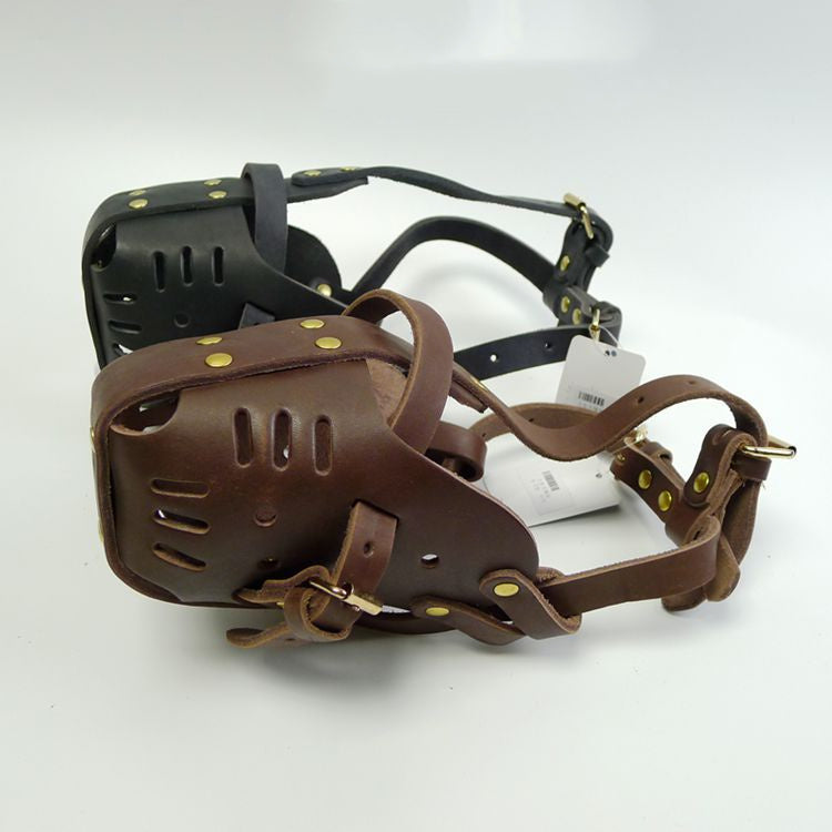 Cowhide Dog Muzzle Medium And Large